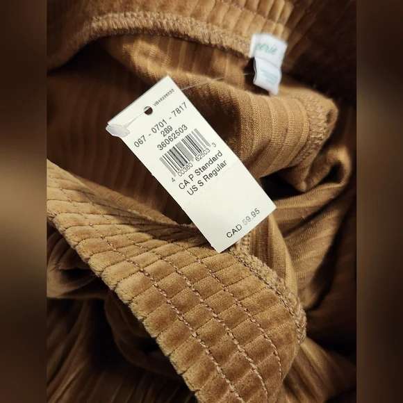 Aerie Groove On High Waisted Velour Flare Pant size Small regular NWT - Picture 4 of 6